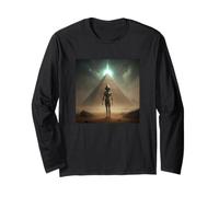 Piramide attivata da visitatori alieni UFO extraterrestri Maglia a Manica
