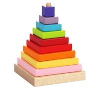Piramide colorata - puzzle di legno per bambini