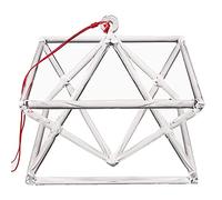 Piramide Da Canto In Cristallo Di Quarzo Trasparente, Strumento Musicale Dal Suono Eccellente, For La Meditazione Curativa, Con Percussore Di Cristallo E Borsa For Il Trasporto(5 Inch)