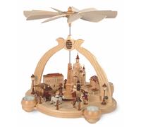 Piramide di Natale città vecchia di Dresda, 1 piano, 35 cm di a.. MU 10379 nuovo