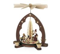 Piramide da Tavolo Con Candele Bescherung Arco a Sesto Acuto Albero Chip