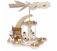 Piramide da Tavolo Pupazzo Carosello Bxhxt 26,5x28,5x26,5cm Nuovo Decorazione