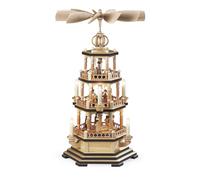 Piramide Da Tavolo Storia Sacra 3 Piani Naturale Elettricamente Illuminata