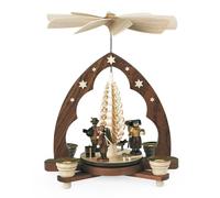 Piramide Da Tavolo Waldleute Spanbaum 1 Strato Natur (LxPxH): 22x15x28cm