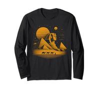 Piramide della Sfinge dell'Egitto Design Piramidi di Giza Souvenir Maglia a Manica