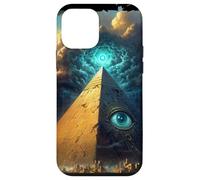 Piramide dell'occhio che vede tutti - Arte misteriosa antica Custodia per iPhone 12 mini