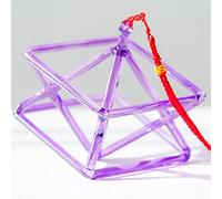 Piramide Di Canto Di Cristallo, Suono Eccellente For La Meditazione Curativa, Con Attaccante Della Campana Di Canto Di Cristallo, For La Meditazione Di Guarigione Del Suono (Color : 5 Inch)