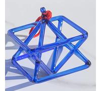 Piramide Di Canto In Cristallo Di Quarzo, Suono Eccellente, Meditazione Curativa, Con Percussore Della Campana Tibetana In Cristallo, Strumento Musicale Perfetto For La Guarigione Dei Chakra (Color :