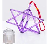 Piramide Di Canto In Cristallo Di Quarzo, Suono Eccellente, Strumento Musicale Perfetto For La Guarigione Dei Chakra, Con Percussore Di Cristallo E Borsa For Il Trasporto (Size : 5 Inch)