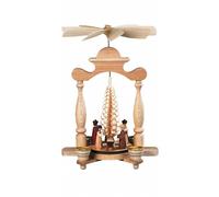 Piramide di Natale la nascitá di cristo, 1 piano, 30 cm di alte.. MU 10332 nuovo