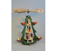 Piramide di Natale Piramide a forma di un arco Boscaioli,3 piano, 40 cm di al...
