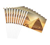 Piramide egiziana con stampa desertica, bandiere versatili per feste, parate, celebrazioni, vacanze, matrimoni, decorazioni per la casa