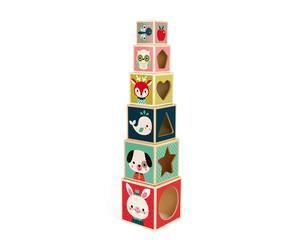 Piramide in legno Baby Forest Janod