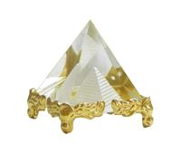 Piramide in vetro cristallo trasparente Vastu Feng Shui per energia,...