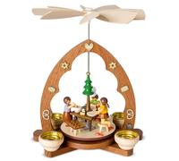 Piramide Natale Cottura Arco a Sesto Acuto 1-stöckig Lxwxh = 25x16x30cm Nuovo