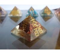PIRAMIDE ORGONE orgonite DIASPRO ROSSO REIKI 1 CHAKRA MULADHARA + CD EBOOK anima