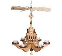 Piramide Pendente Coro Con Chiesa di Nostra Signora Hxlxb 47cmx38cmx38cm Nuovo