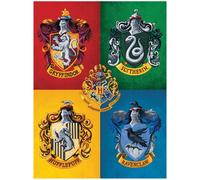 Piramide Tela Harry Potter Stemmi Colorati 30x40cm