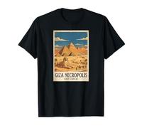 Piramidi e Sfinge Necropoli di Giza dal 2589 a.C Maglietta