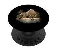 Piramidi egiziane | Egitto | Vacanze Viaggio delfini Piramide PopSockets PopGrip Adesivo