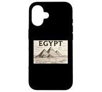 Piramidi egiziane vintage di Giza Egitto souvenir di viaggio Custodia per iPhone 16