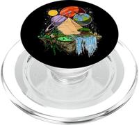 Piramidi Egizie Sfinge Mitologia Antico Egitto PopSockets PopGrip per MagSafe