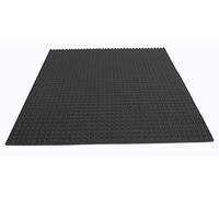 Piramidi in gommapiuma per isolamento acustico, antracite/nero, ca. 98,5 x 100 x 3 cm