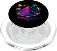 Piramidi mistiche con simboli egiziani PopSockets PopGrip per MagSafe