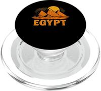 Piramidi retrò Giza simbolo egiziano viaggio Egitto PopSockets PopGrip per MagSafe
