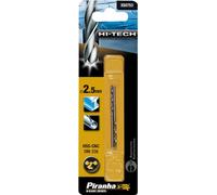 Piranha Punte Trapano per Metallo set 2 Pz 2.5 mm lunghezza 57 mm X50753 Crown