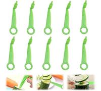 Piranha - Set di tagliapatate a spirale, per cetrioli, carote e verdure, affettatrice manuale a spirale, utensile da cucina portatile, per tagliare verdure a spirale, pelapatate Piranha per contorni