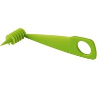 Piranha - Set di tagliapatate a spirale, per cetrioli, carote e verdure, affettatrice manuale a spirale, utensile da cucina, taglierina portatile a spirale, pelapatate Piranha per contorni creativi (5