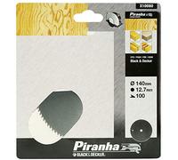 Black & Decker Lama circolare Piranha X10080 cromata 140 mm