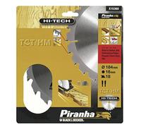 Piranha X13005-XJ Lama per Sega Circolare, 185 mm x 20 mm x 24 T