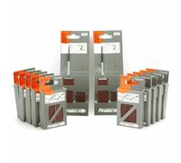 Piranha X82026 Seghetto Abrasivo Kit + 200 Fogli Extra Per Bosch PMS400 &