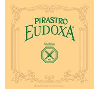 Pirastro 214026 Eudoxa Violin Set (E-loop, Alu) medium, stiff