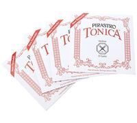 Pirastro 412421 Tonica - Perizoma con anima sintetica per violino, involucro sintetico/argento, misura 4/4