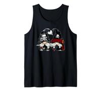 Pirat Gnomes Couple with Skull Hat Wooden Leg And Hook GNOME Canotta