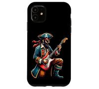 Pirata Capitano Suonare la Chitarra Elet Custodia per iPhone 11