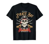 Pirata delle ossa incrociate del Mar dei Caraibi Maglietta