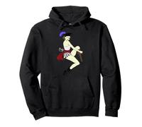 Pirata femminile pin-up Felpa con Cappuccio