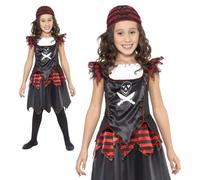 Pirata Vestirsi Ragazze Pirati Costume Libro di Racconti Cross Bones Completo