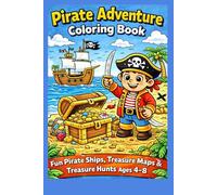 Pirate Adventure Coloring Book for Kids!