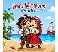 Pirate Adventures: Fun Coloring Pages for Little Artists