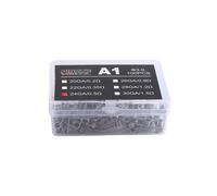 PIRATE COIL Bobine costruite da 100 pezzi A1 Ricostruibili per resistenze di cavi di riscaldamento di bobine di accessori elettronici 24GA/0.5 Ohm