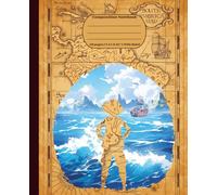 Pirate Composition Notebook - Wide Ruled: TreasureTide Collection - Treasure Map Aesthetic: Adventure Notebook for Boys & Kids - Great for School, Journaling & Writing