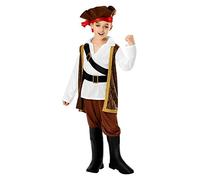 Ragazzi Pirata Costume Bambini Libro Giorno Pirati Caraibi Vestito