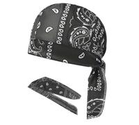 Pirate Hat, Motorcycle Head Wrap, Breathable Bandana, UV Protection Quick-Dry Elastic, Lightweight Captain Beanie, Perfect For Cycling, Outdoor Adventure, Camping & Hiking
