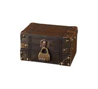 Pirate Inspire - Cassapanca decorativa in legno robusto, per riporre oggetti segreti e per lo styling degli interni, uso quotidiano, decorazione per la casa