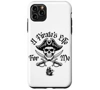 Pirate Life For Me Cranio e Spade Incrociate Pirata Custodia per iPhone 11 Pro Max